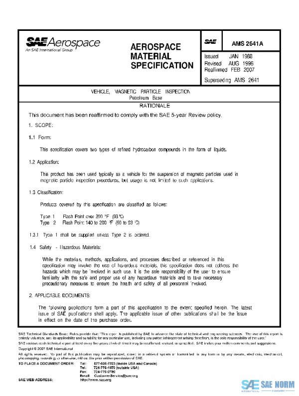 SAE AMS2641A PDF