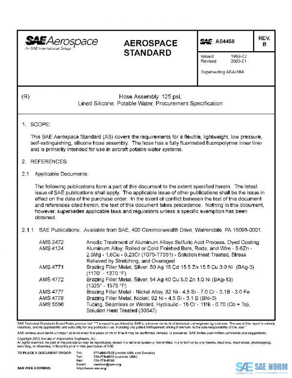 SAE AS4468B PDF SAE AS4468B PDF