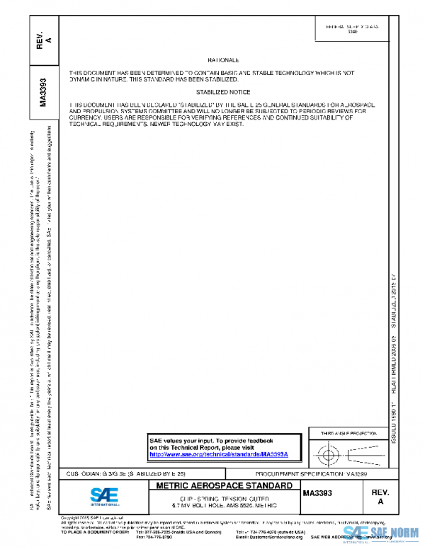 SAE MA3393A PDF