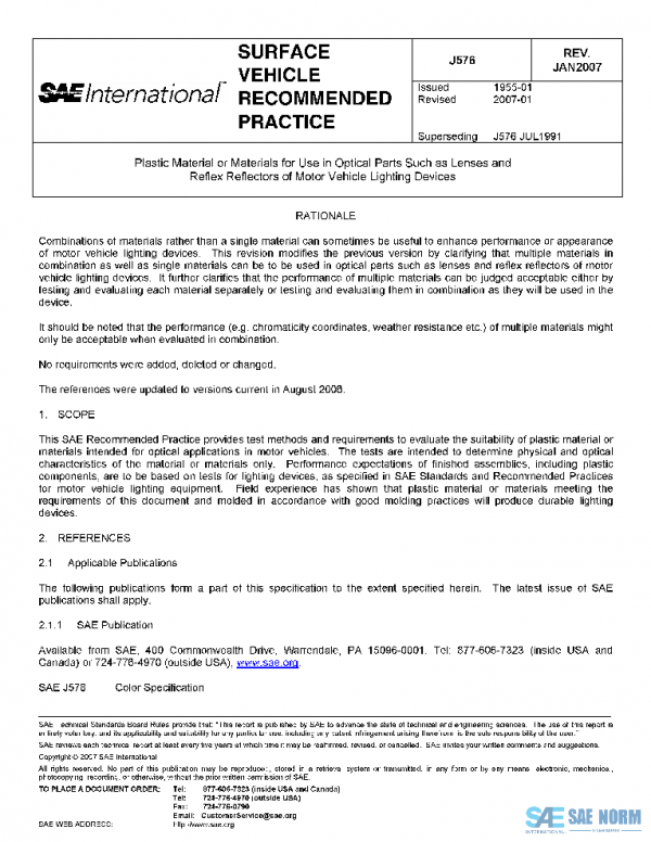 SAE J576_200701 PDF