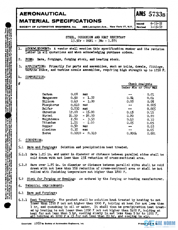 SAE AMS5733B PDF