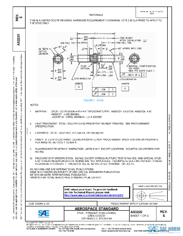 SAE AS3322E PDF