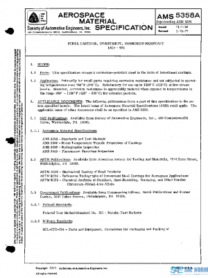 SAE AMS5358A PDF