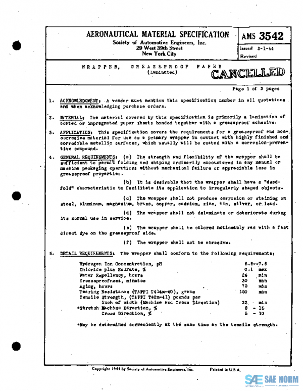 SAE AMS3542 PDF