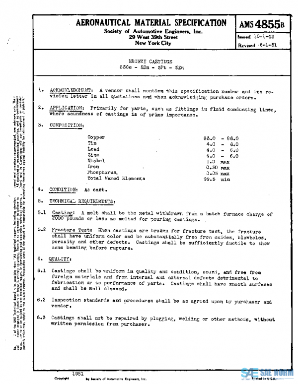 SAE AMS4855B PDF SAE AMS4855B PDF