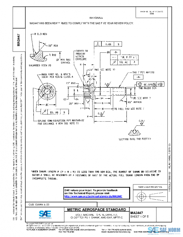 SAE MA3447 PDF