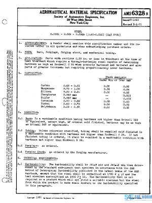 SAE AMS6328B PDF SAE AMS6328B PDF