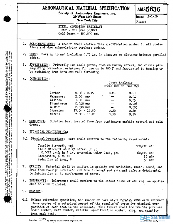 SAE AMS5636 PDF