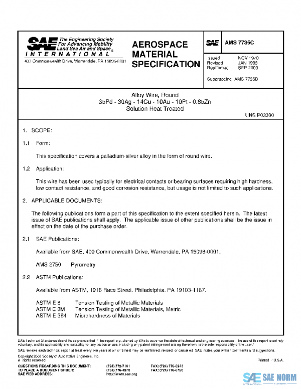 SAE AMS7735C PDF