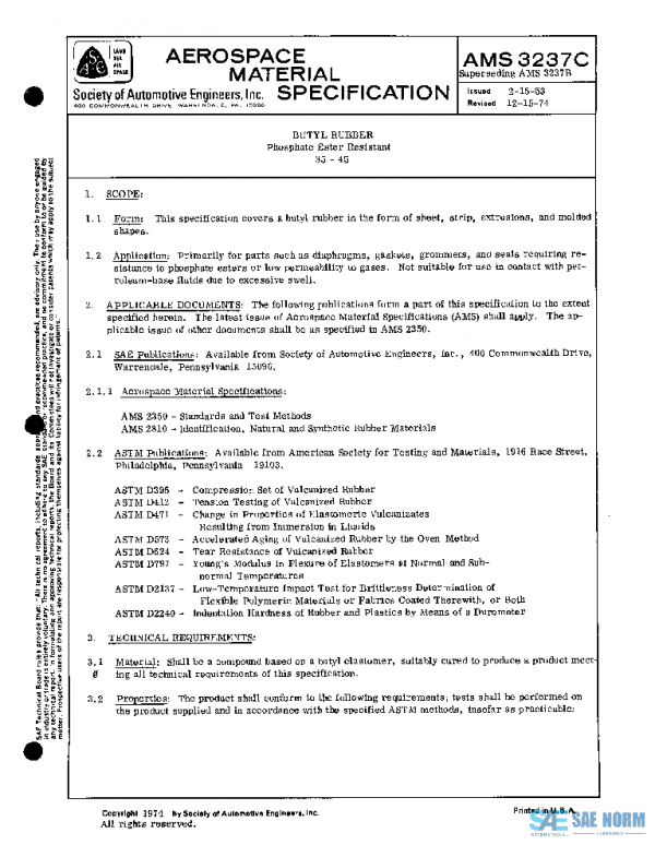 SAE AMS3237C PDF SAE AMS3237C PDF