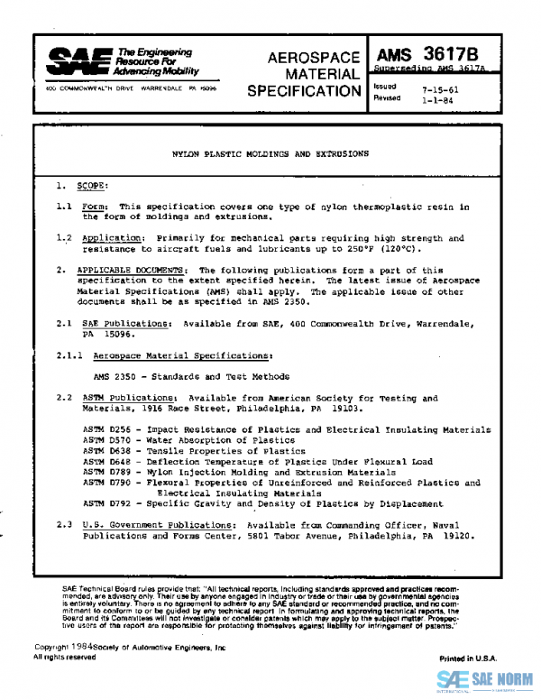 SAE AMS3617B PDF