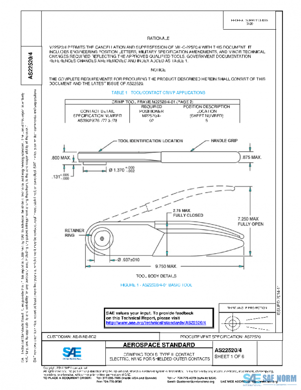 SAE AS22520/4 PDF