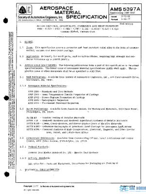 SAE AMS5397A PDF