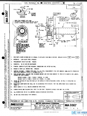 SAE MA3367 PDF