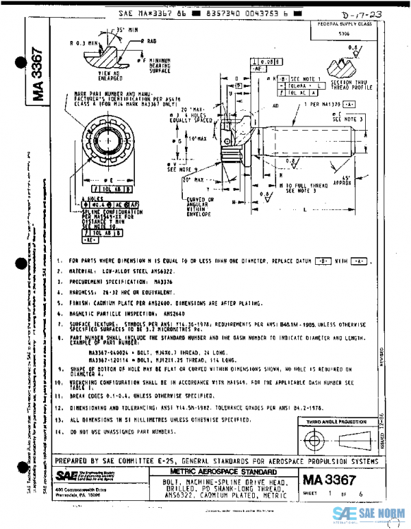 SAE MA3367 PDF