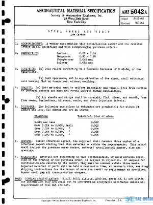 SAE AMS5042A PDF