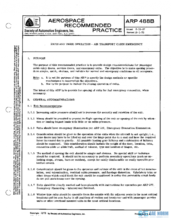 SAE ARP488B PDF