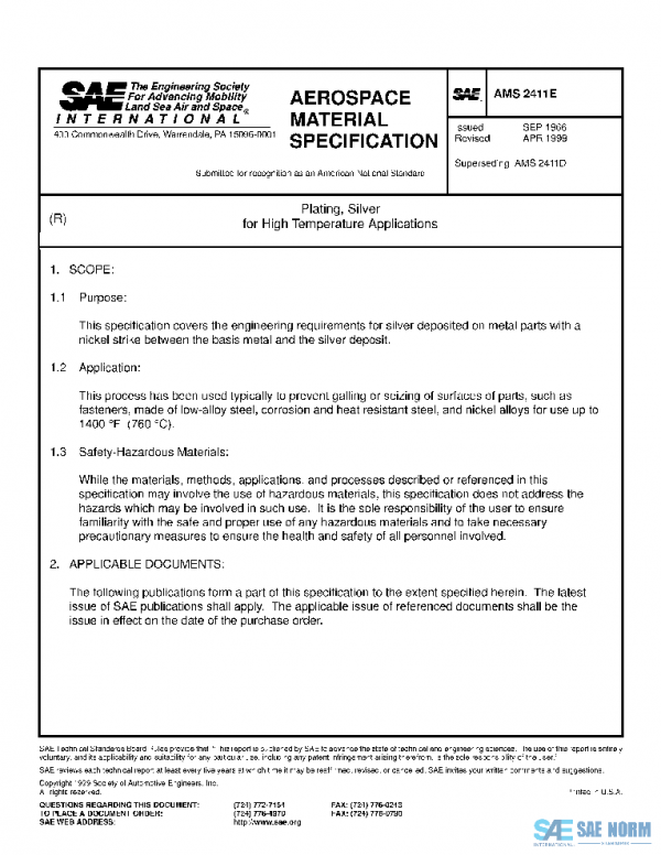 SAE AMS2411E PDF