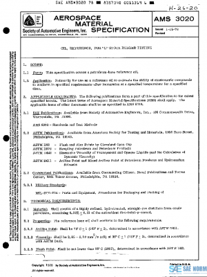 SAE AMS3020 PDF