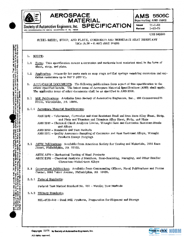 SAE AMS5506C PDF