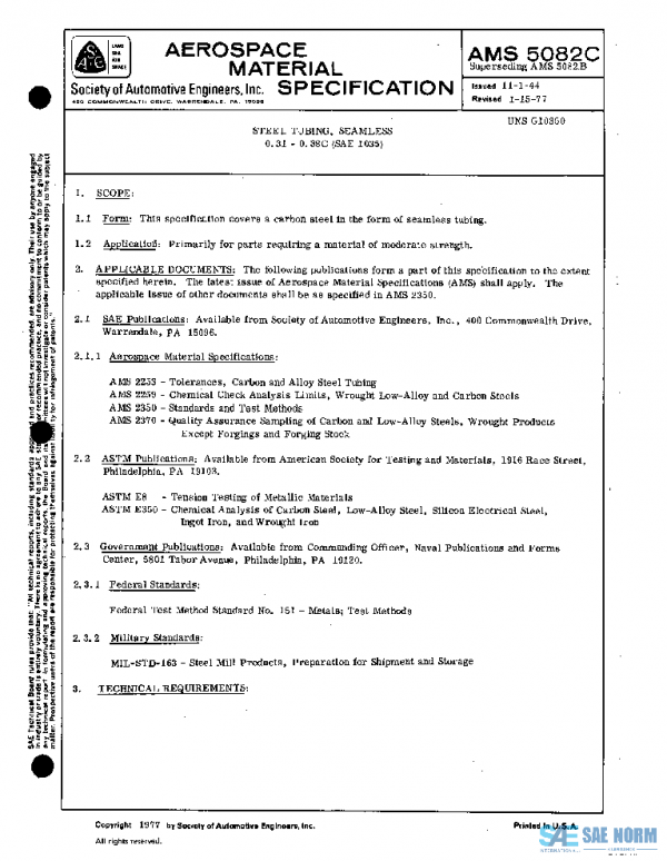 SAE AMS5082C PDF