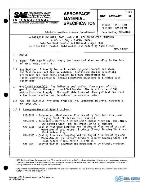 SAE AMS4120M PDF