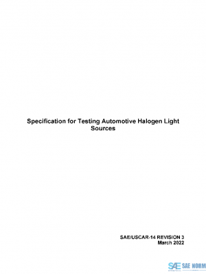 SAE USCAR14-3 PDF