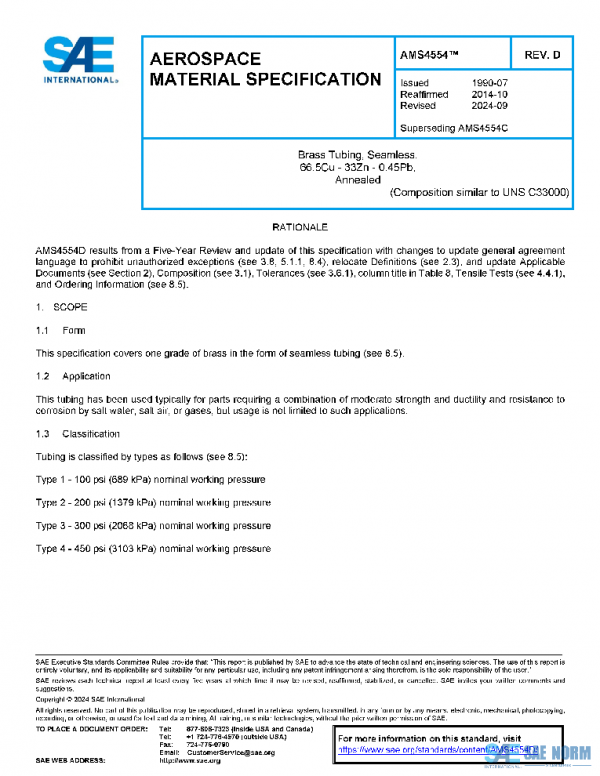 SAE AMS4554D PDF