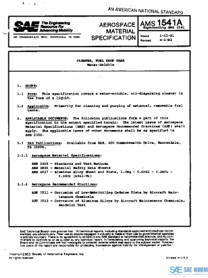 SAE AMS1541A PDF