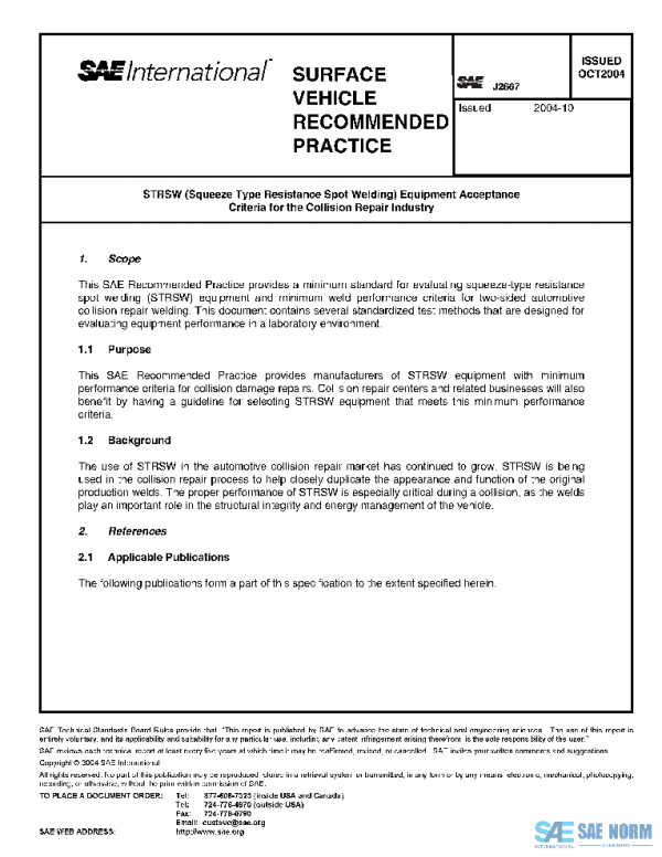 SAE J2667_200410 PDF SAE J2667_200410 PDF