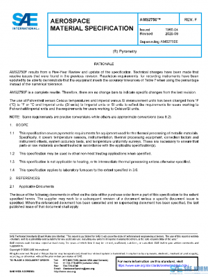 SAE AMS2750F PDF
