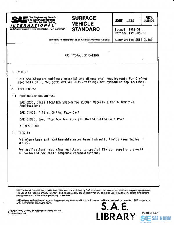 SAE J515_199006 PDF SAE J515_199006 PDF