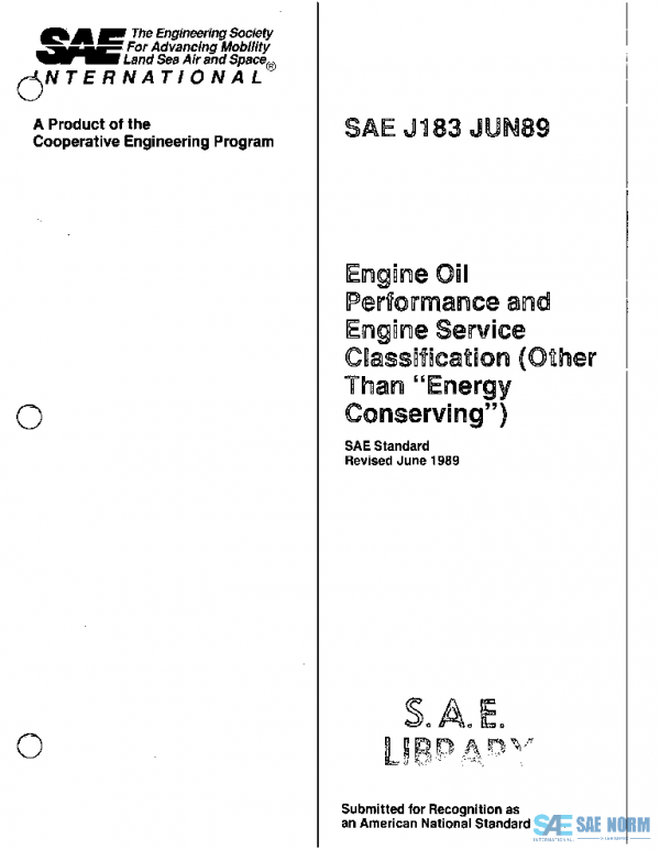 SAE J183_198906 PDF