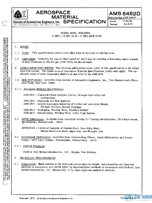 SAE AMS6462D PDF