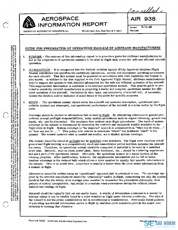 SAE AIR938 PDF