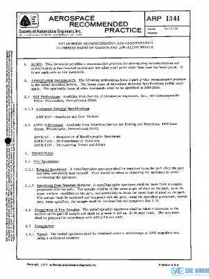 SAE ARP1341 PDF