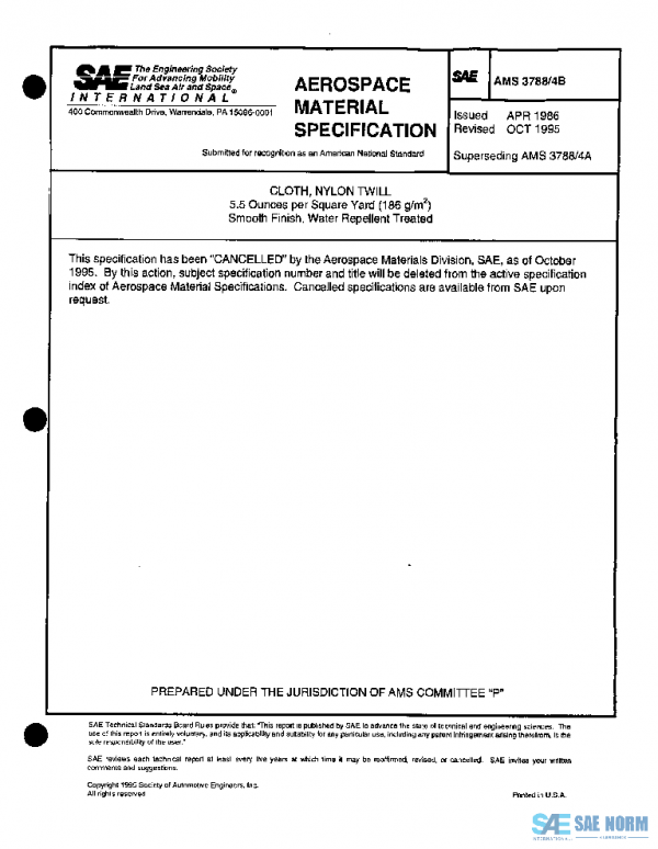 SAE AMS3788/4B PDF