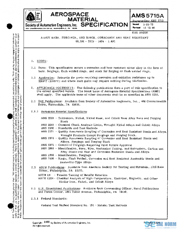SAE AMS5715A PDF