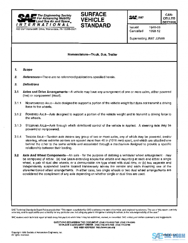 SAE J687_199812 PDF