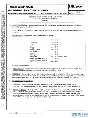 SAE AMS4909 PDF