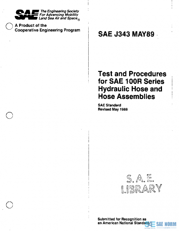 SAE J343_198905 PDF SAE J343_198905 PDF