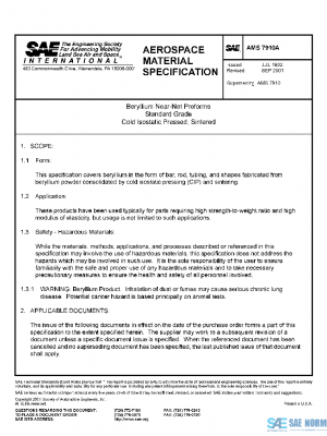 SAE AMS7910A PDF