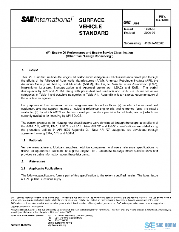 SAE J183_200603 PDF