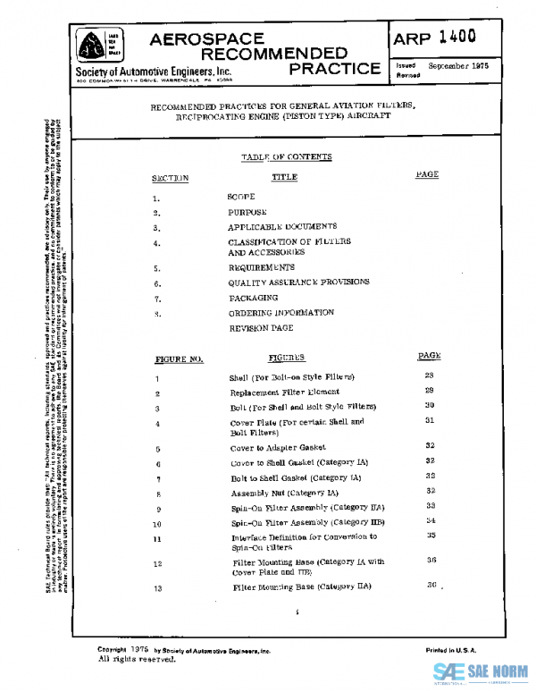 SAE ARP1400 PDF