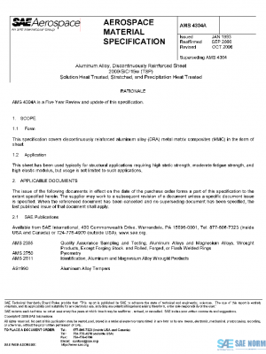 SAE AMS4304A PDF