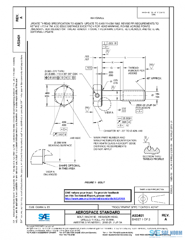 SAE AS3401A PDF
