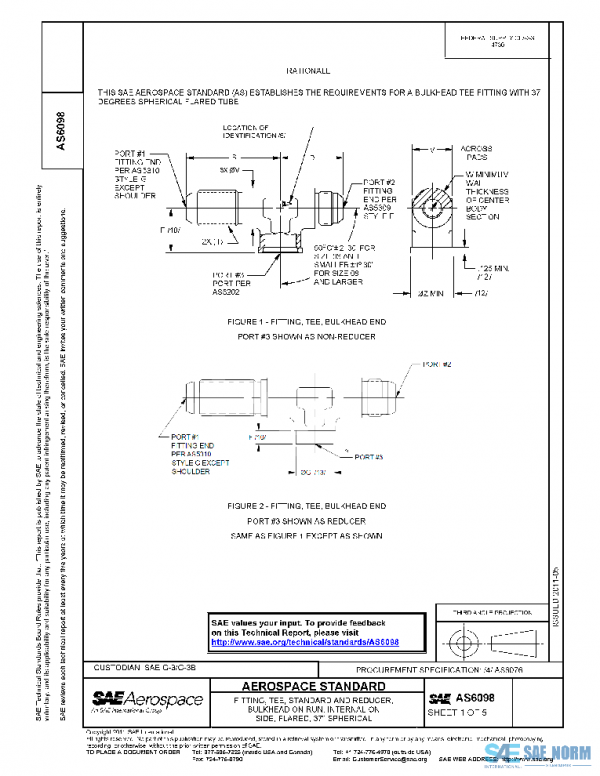SAE AS6098 PDF SAE AS6098 PDF