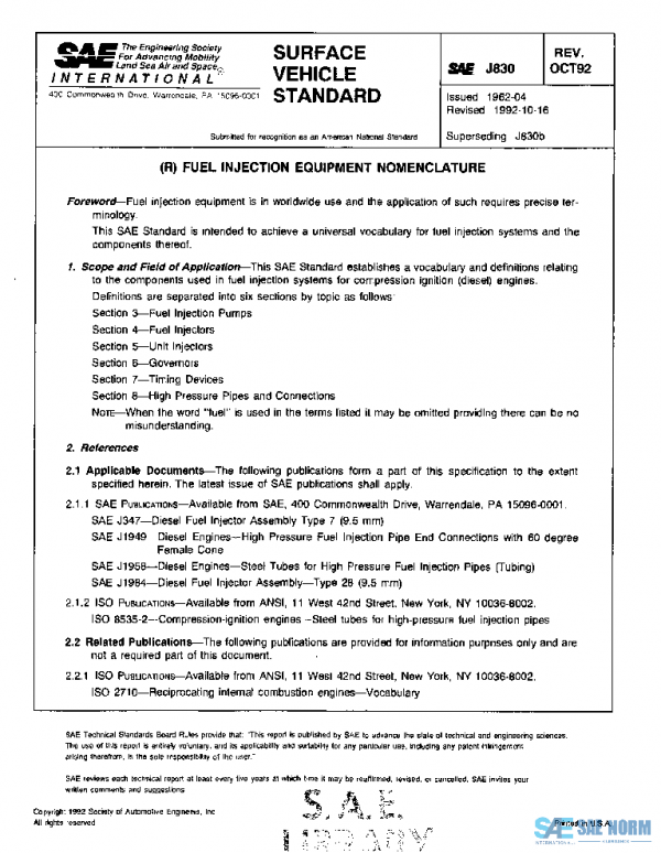 SAE J830_199210 PDF