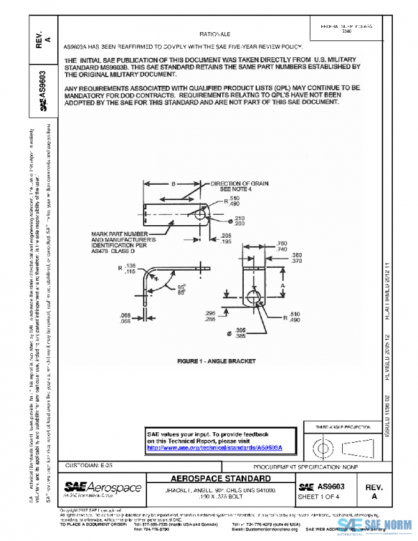 SAE AS9603A PDF