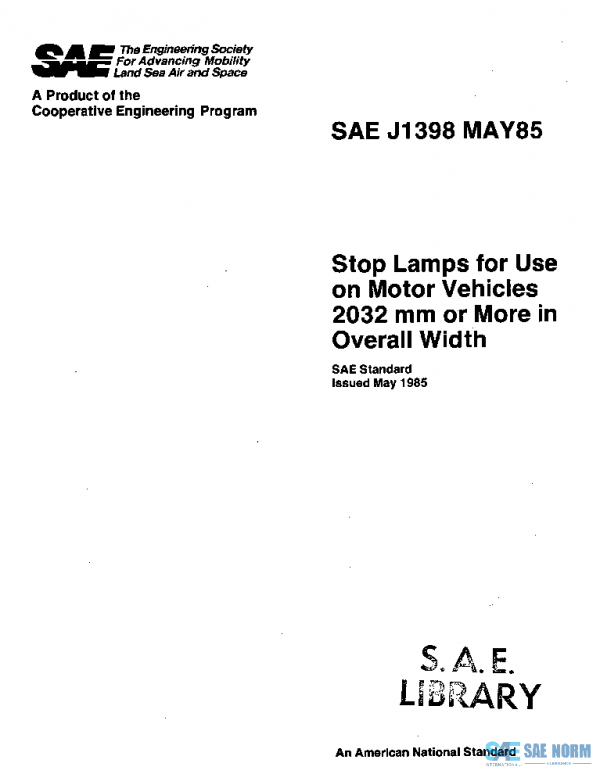 SAE J1398_198505 PDF